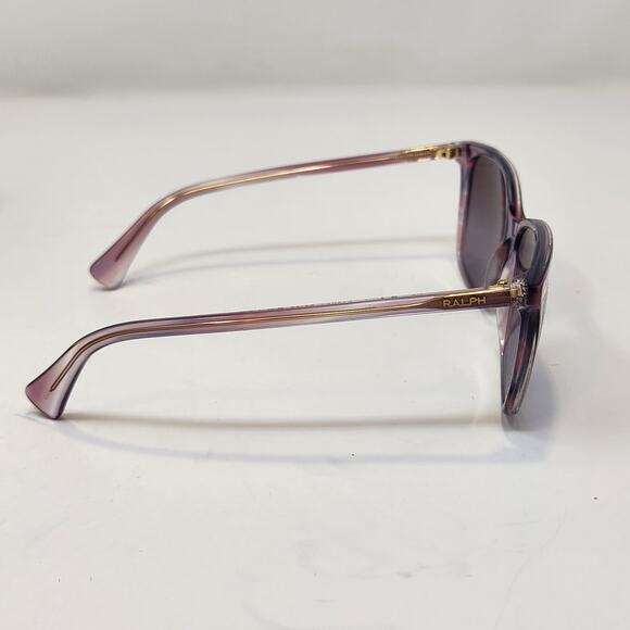RALPH Ralph Lauren Shiny Striped Purple Sunglasses RA5293 Polarized Acetate New main image 7